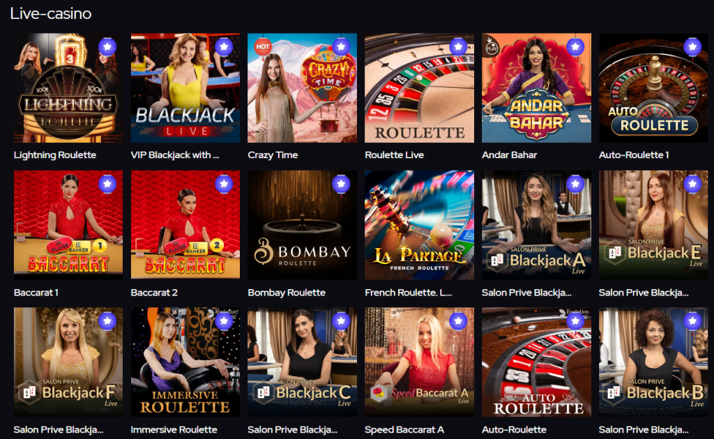 For those seeking an immersive gaming experience, KatsuBet's live casino section delivers.