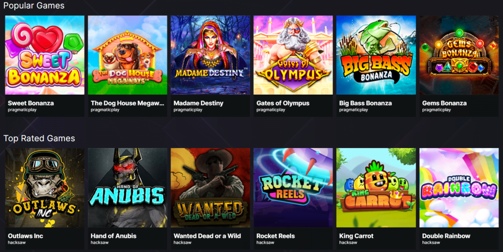 SolisBet might collaborate with only 12 providers, but the quality of games on offer is top-notch. 
