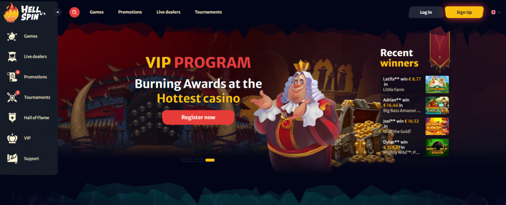 HellSpin was launched in 2020, quickly gaining traction in the online gambling community for its innovative approach to gaming and user-centric design.
