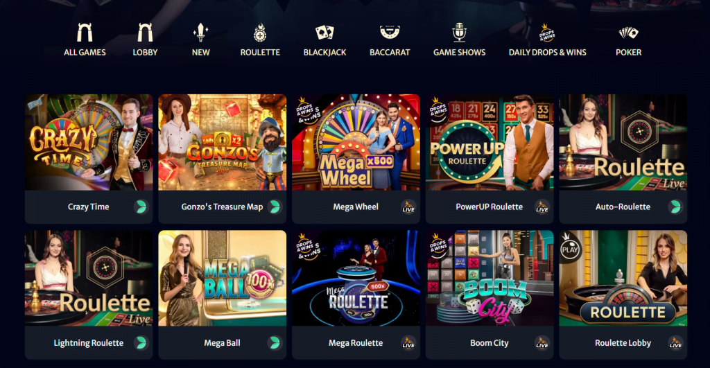 HellSpin's live casino provides players with an immersive and interactive gaming experience