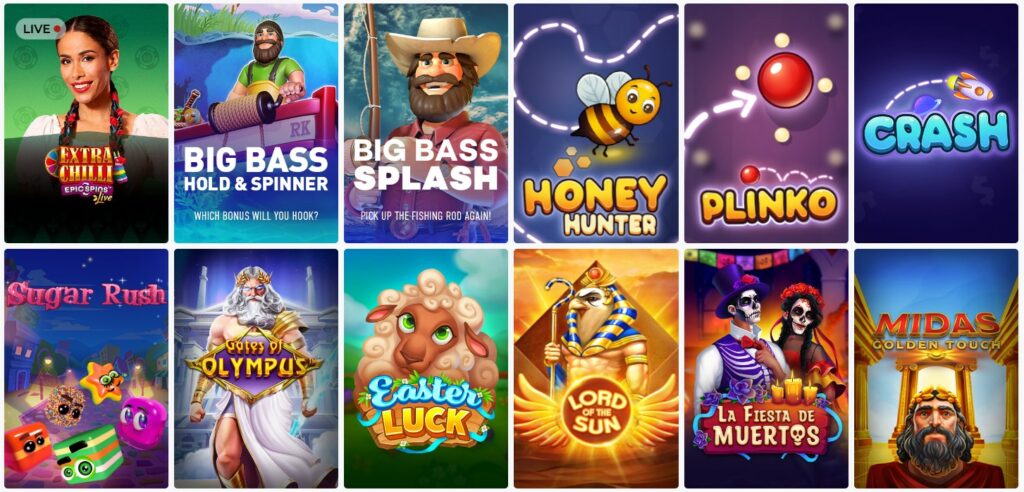 Betflip has an extensive selection of casino games, including slots, table games, video poker, and live dealer games. Players can enjoy popular titles from renowned software providers like NetEnt, Microgaming, and Play'n GO.