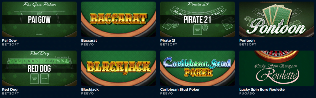 If you prefer table games, Punt Casino has you covered.